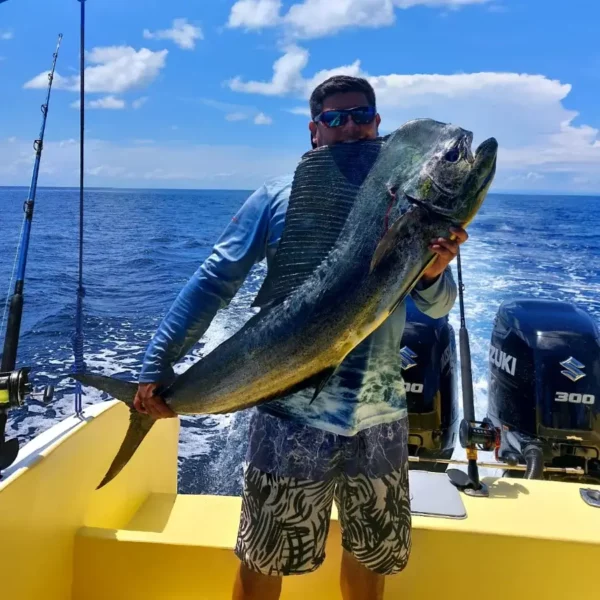 Costa Rica dorado fishing