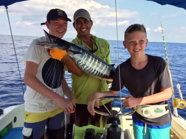 Wahoo caught off Uvita, Costa Rica